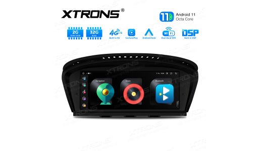Integrated 4G Solution: 8.8 inch Android Car GPS Multimedia Player with Built-in CarAutoPlay and Android Auto and DSP For BMW 3/5 series CIC