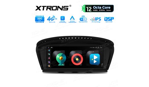 8.8 inch Android Car GPS Multimedia Player with Built-in CarPlay and Android Auto and DSP For BMW 3/5 series CCC