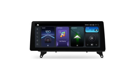 12.3 inch 8+128GB Snapdragon 680 2K Screen Global 4G Android Car Stereo Player for LHD BMW X5 E70 / X6 E71 CIC System