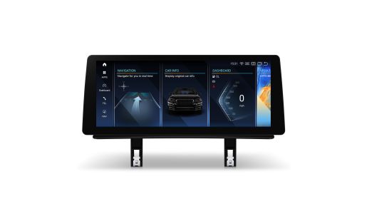 12.3 Inch 2400x900P Anti-Glare Touch Screen CarPlay Android Auto BT5.2 Vlink iDrive Linux Car Autoradio for BMW 1 Series E87 LHD No Original Display