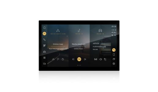 13.3 inch Android 8+128GB Octa Core Global 4G LTE Car Stereo Multimedia Player for Land Rover Range Rover L494 / L405 (2013-2020) with Bosch  System 