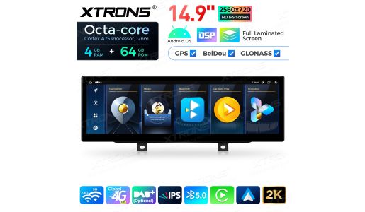 14.9 inch 4+64GB Android Car Stereo Multimedia Player for BMW 2 Series F45/F46 MPV (2013-2016) with NBT System