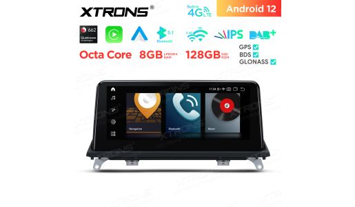 10.25 inch Qualcomm Snapdragon 662 Android Car Stereo Multimedia Player for BMW X5 E70 / X6 E71 CCC