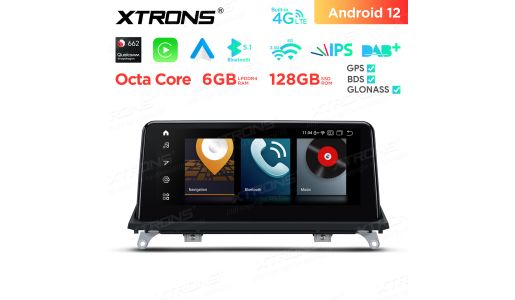 10.25 inch Qualcomm Snapdragon 662 Android Car Stereo Multimedia Player for BMW X5 E70 / X6 E71 CIC