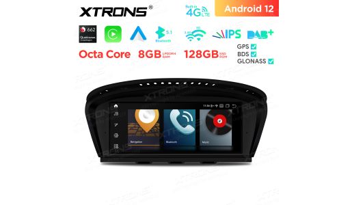 8.8 inch Qualcomm Snapdragon 662 Android Car Stereo Multimedia Player for BMW 3 Series E90/5 Series E60 CCC