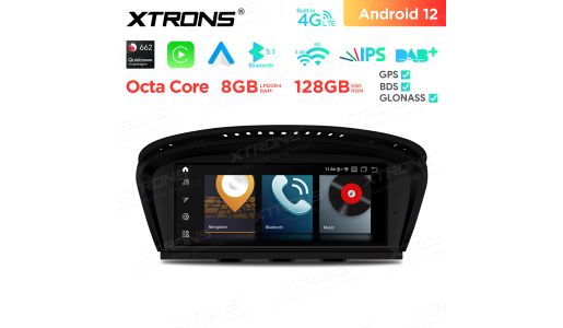 8.8 inch Qualcomm Snapdragon 662 Android Car Stereo Multimedia Player for BMW 3 Series E90/5 Series E60 CIC