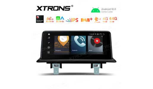 10.25 inch Car Android Multimedia Navigation System with Built-in 4G and CarAutoPlay and Android Auto for BMW 1 Series E81/E82/E87/E88 CCC