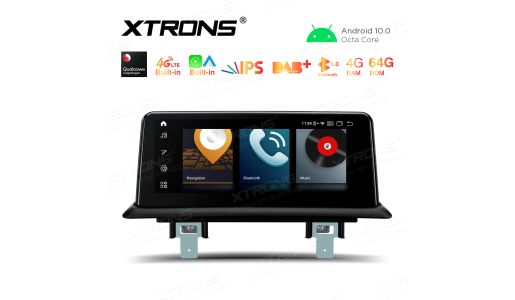 10.25 inch Car Android Multimedia Navigation System with Built-in 4G and CarAutoPlay and Android Auto for BMW 1 Series E81/E82/E87/E88 CIC