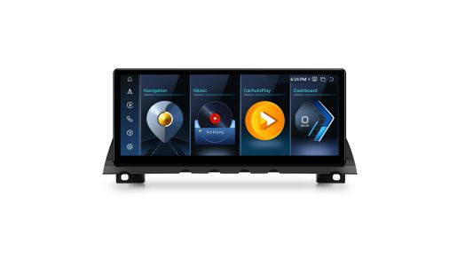 12.3 Inch Linux Car Autoradio for BMW 7 Series CIC 2400x900P Anti-Glare Touch Screen CarPlay Android Auto BT5.2 Vlink 