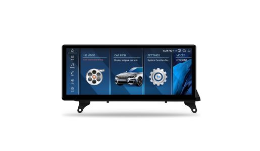 12.3 Inch Linux Car Autoradio for BMW X5 CCC LHD 2K Anti-Glare Touch Screen CarPlay Android Auto BT5.2 Vlink