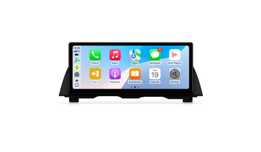12.3 Inch 2400x900P Anti-Glare Touch Screen CarPlay Android Auto BT5.2 Vlink Linux Car Autoradio for BMW 5 Series EVO