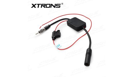 12V Universal Car FM/AM Radio Signal Amplifier reception booster 