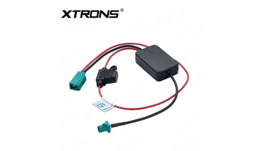 12V Car FM/AM Radio Signal Amplifier reception booster with FAKRA II Connector