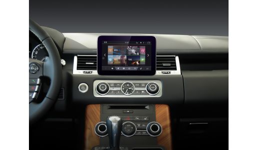8.4 inch Octa Core 4+64GB Global 4G LTE Android Car Stereo Multimedia Player for Land Rover Range Rover Old Sport (2010-2012) with Denso System