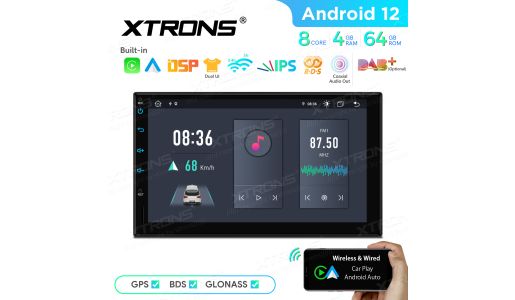 7 inch Android Octa Core 4GB+64GB Car Stereo Multimedia Player