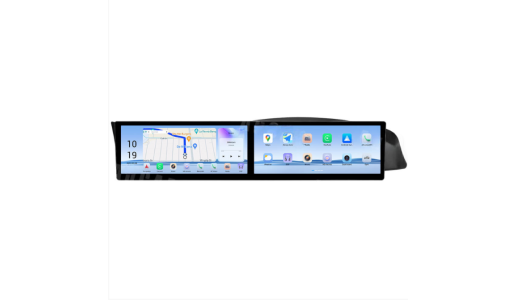 10.25 inch Octa Core 4+64GB Global 4G LTE Android 14 Car Stereo Multimedia Player with Fully-laminated Dual Screen for Toyota 86/Subaru BRZ 2012-2021 LHD