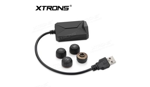 Car USB TPMS Tire Pressure Monitoring Alarm System for XTRONS Android Head Unit