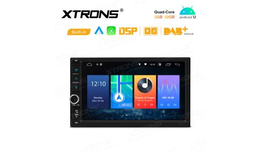 7 inch Android Quad-core 2GB RAM + 32GB ROM GPS Multimedia Player with Built-in CarPlay & Android Auto