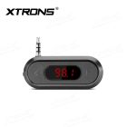 Wireless FM Transmitter Mini AUX Adapter with 3.5mm Jack