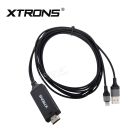 Lightning to HDMI TV AV Cable Adapter For Apple iphone 5 6 7 8 X & ipad