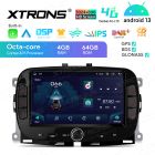 7 inch Android Octa Core 4GB RAM + 64GB ROM Car Stereo Multimedia Player Custom Fit for FIAT