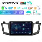 10.1 inch Android Octa-Core Car Stereo Multimedia Player with 1280*720 HD Screen Custom Fit for TOYOTA RAV4 (Left Hand Drive Vehicles ONLY)