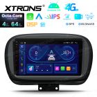 9 Inch Octa Core 4+64GB Android Navigation Car Stereo Built-in EQ DSP 4G LTE IPS Display for Fiat
