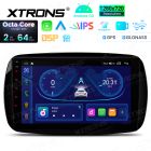 9 Inch Octa Core 64GB IPS Display EQ DSP Multiple UI Android Navigation Car Stereo for Smart Fortwo Coupe/ Cabrio 2015-2018