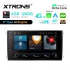 9 inch Android Qualcomm Snapdragon 665 AI Solution Octa Core 6GB RAM + 128GB ROM Car Stereo Navigation System (4G LTE*) Custom Fit for Porsche