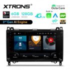 9 inch Qualcomm Snapdragon 665 AI Solution Android 10.0 Octa Core 6GB RAM + 128GB ROM Car Stereo Navigation System (4G LTE*) Custom Fit for Mercedes-Benz