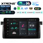 9 inch 4+64GB Android 14 Car Stereo Multimedia Player Built-in DAB+ AKM DSP Global 4G IPS Gyroscope Sensors for BMW/Rover/MG