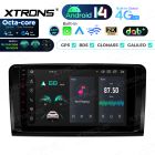 9 inch 4+64GB Android 14 Car Stereo Multimedia Player Built-in DAB+ AKM DSP Global 4G IPS Gyroscope Sensors for Mercedes Benz GL Class X164/ML-Class W164