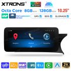 10.25 inch Android Octa Core 8GB+128GB Car GPS Multimedia Player for Mercedes-Benz C-Class W204 (2011-2014) Right Driving Vehicles