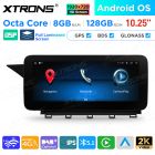 10.25 inch Android Octa Core 8GB+128GB Car GPS Multimedia Player for Mercedes-Benz GLK-Class X204 (2013-2015) Left Driving Vehicles