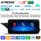 10.25 Inch Android Octa Core 4GB+64GB Car GPS Multimedia Player for Mercedes-Benz E-Class W212/S212 (2009-2012) Left Driving Vehicles