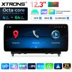 12.3 inch Octa Core 4+64GB Global 4G LTE Android Car Stereo Multimedia Player with Fully-laminated Screen for Mercedes-Benz C-Class W204