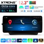 12.3 inch Octa Core 4+64GB Global 4G LTE Android Car Stereo Multimedia Player with Fully-laminated Screen for Mercedes-Benz E-Class C207 / A207 Left Driving Vehicles