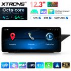 12.3 inch Octa Core 4+64GB Global 4G LTE Android Car Stereo Multimedia Player with Fully-laminated Screen for Mercedes-Benz E-Class W212 / S212 Right Driving Vehicles