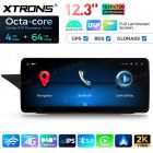 12.3 inch Octa Core 4+64GB Global 4G LTE Android Car Stereo Multimedia Player with Fully-laminated Screen for Mercedes-Benz E-Class W212 / S212 Left Driving Vehicles