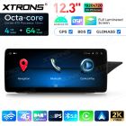 12.3 inch Octa Core 4+64GB Global 4G LTE Android Car Stereo Multimedia Player with Fully-laminated Screen for Mercedes-Benz E-Class W212 / S212 Right Driving Vehicles