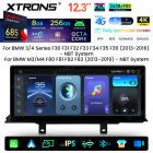 12.3" 2K Screen Qualcomm Snapdragon 685 8+256GB Android Car Screen Infotainment System Upgrade for BMW 3/4 Series M3/M4 LHD NBT System
