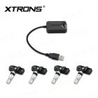 Car USB Tire Pressure Monitoring Alarm System for XTRONS Android Head Unit