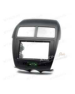 Radio Facia for PEUGEOT 4008 Mitsubishi Citroen Stereo DVD Fascia Din Panel Fitting Kit Trim(w/PCB for Airbag and Alarm signal)