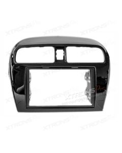 Double Din Car CD Stereo Fascia Panel Adaptor for MITSUBISHI Mirage