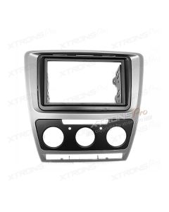 Radio Fascia for SKODA Octavia Double Din Stereo Facia Panel Dash Trim Kit Plate