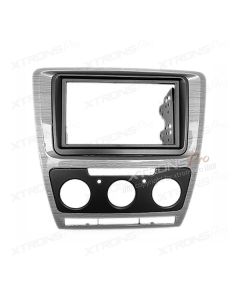 Car CD Stereo Single Din Fascia Fitting Surround Panel for Skoda Octavia II
