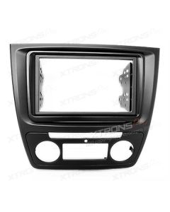 Radio Fascia for SKODA Yeti Double Din Stereo Fascia Panel Dash Trim Kit Plate