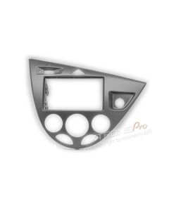 Single Din Stereo Fascia/Facia Fitting Kit for FORD Focus 1998-2004 (Right Wheel / Grey)  
