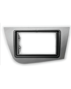 Double Din Car Stereo Radio Fascia Panel Adapter Fitting Kit for SEAT Leon 2005 Onwards (Right Wheel)