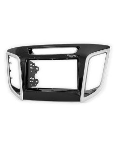 Double Din CD Radio Fascia Panel Surround for HYUNDAI iX-25 2014+
